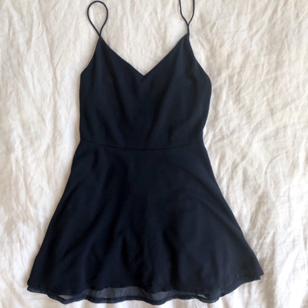 Navy blue Alice and Olivia dress